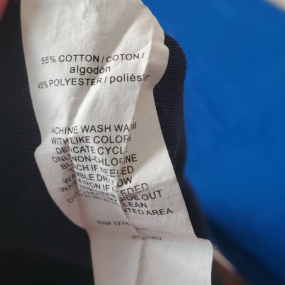 XL Men's Perry Ellis Navy Blue Polo - Picture 9 of 9